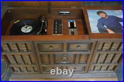 Vintage Zenith E921 Stereophonic AM FM 8 track record player Parts