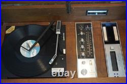Vintage Zenith E921 Stereophonic AM FM 8 track record player Parts