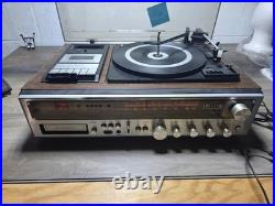 Vintage Zenith IS4041 AM/FM Stereo Turntable 8 Track Cassette Parts Repair