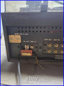 Vintage Zenith IS4041 AM/FM Stereo Turntable 8 Track Cassette Parts Repair