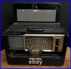 Vintage Zenith L600 Trans Oceanic Wave Magnet Tube Radio (parts/repair)