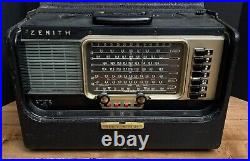 Vintage Zenith L600 Trans Oceanic Wave Magnet Tube Radio (parts/repair)