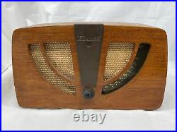 Vintage Zenith Model 6D030E Tube Radio For Parts/Repair