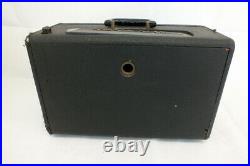 Vintage Zenith R600 Transoceanic Shortwave Radio Black Unrestored Project Parts