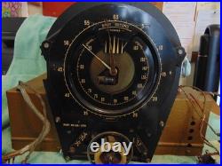 Vintage Zenith Split Second Tuning Tube Radio # S865781 FOR PARTS ONLY/ 1930'S