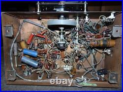 Vintage Zenith Split Second Tuning Tube Radio # S865781 FOR PARTS ONLY/ 1930'S