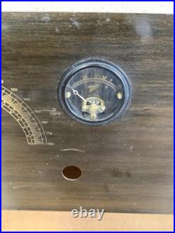 Vintage Zenith Super 28 Faceplate 1920s 6 Tube Radio Parts FREE SHIPPING