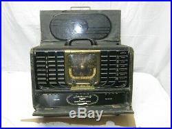 Vintage Zenith Trans-Oceanic Clipper Radio Model No. 8G005 for Parts or Restore
