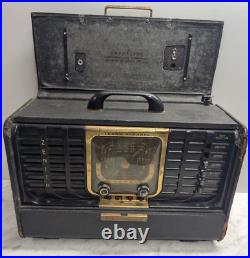 Vintage Zenith Trans-Oceanic Valve Radio Model 8G005YTZ1 UNTESTED PARTS REPAIR