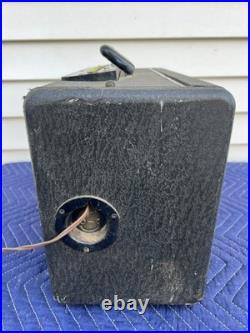 Vintage Zenith Trans-Oceanic Wave Magnet A600 6A40 Tube Radio with Log Book Parts