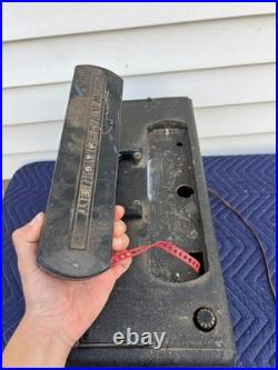 Vintage Zenith Trans-Oceanic Wave Magnet A600 6A40 Tube Radio with Log Book Parts