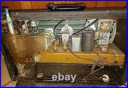Vintage Zenith Trans-Oceanic Wave Magnet Radio Model R600 Parts or Repair 084
