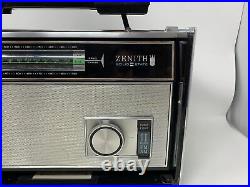 Vintage Zenith TransOceanic Royal RD7000Y Radio Parts or Repair