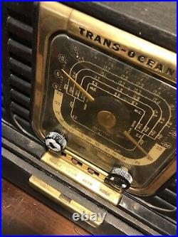 Vintage Zenith Transoceanic Radio 8G005YT For Parts