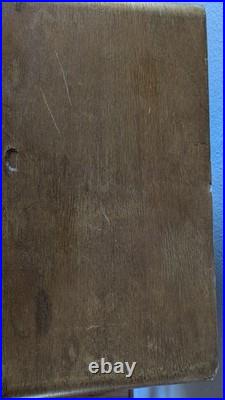 Vintage Zenith Tube Radio 5K037 Wood Case For Parts/Repair Transoceanic