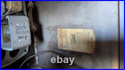 Vintage Zenith Tube Radio 5K037 Wood Case For Parts/Repair Transoceanic