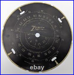 Vintage Zenith Tuner Dial 26-117 with'Z' Pointer & Red Pointer Original Parts