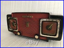 Vintage antique tube radio ZENITH model S-20558 for Parts or Repair