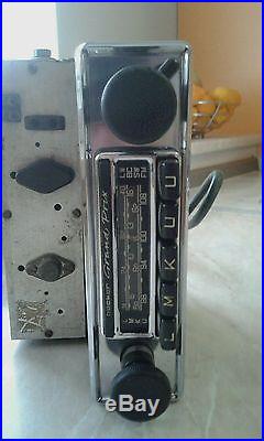 Vintage chrome BECKER GRAND PRIX radio Amplifier Mercedes Porsche Ferrari europa