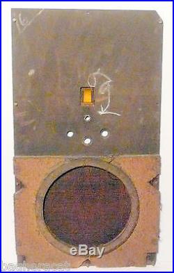 Vintage early 1930's WESTINGHOUSE CONSOLE RADIO part FRONT WOOD with GRILL