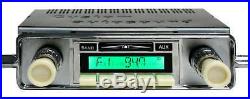Vintage look Stereo Radio AM FM AUX USB iPod MP3 VW Bug Beetle 58-67 ivory knobs