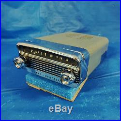 Vintage original GM Trans-Portable Am Radio 1958 Oldsmobile Works! Transportable