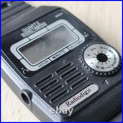 Vintage watches Wrist type radio Radio Listen to the radio Clock is dead Parts