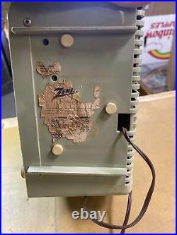 Vintage zenith 1950s mid century radio for parts did not power on