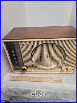 Vintage zenith FM AM radio, high fidelity, s-53555, parts only, untested