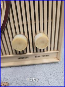 Vintage zenith FM AM radio, high fidelity, s-53555, parts only, untested