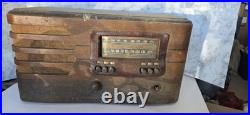 Vtg 1930's/40's Westinghouse Tube Radio/Movie Prop Mcm? Parts Or Repair