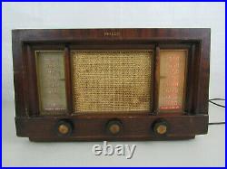 Vtg 1950's Philco AM/FM Tubed Radio Model 53-958-Sell As Is-Parts or Restoration