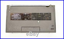 Vtg 1960s Panasonic RF-680D AM FM 9-Transistor 8-Diode Portable Radio -For Parts