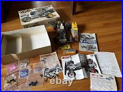 Vtg 1980s TAMIYA The FOX 1/10 Racer Radio Control RC Race Car KIT 5851 Box Parts