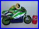 Vtg-1989-Kawasaki-Ninja-ZX7-Radio-Controlled-Motorcycle-Green-Corp-PARTS-REPAIR-01-dsnm