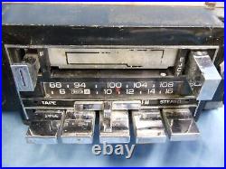 Vtg 70's-80's GM Delco Truck AM /FM Radio Cassette Player-For Parts or Repair