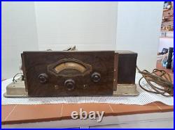 Vtg ATWATER KENT Type L Chassis Radio For Parts Or Repair Some Breakage & Dirty