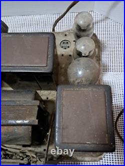 Vtg ATWATER KENT Type L Chassis Radio For Parts Or Repair Some Breakage & Dirty