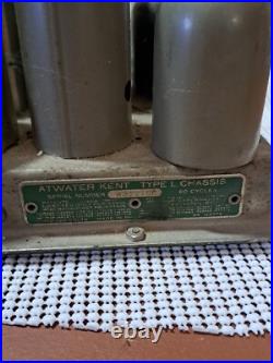 Vtg ATWATER KENT Type L Chassis Radio For Parts Or Repair Some Breakage & Dirty