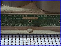 Vtg ATWATER KENT Type L Chassis Radio For Parts Or Repair Some Breakage & Dirty