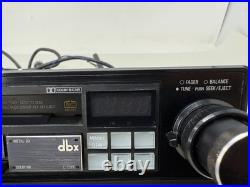 Vtg Alpine 7347 Lamborghini Countach Cassette Deck Car Radio FOR PARTS/REPAIR