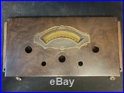 Vtg Atwater Kent Type L Chassis Radio Tubes Knobs Face Plate For Parts/repair