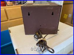 Vtg Columbia coin operated radio for parts or repair only no key Columbian Prod