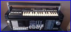 Vtg Fisher Boombox With Keyboard Stereo Music Composer SCK 30 For Parts