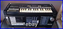 Vtg Fisher Boombox With Keyboard Stereo Music Composer SCK 30 For Parts