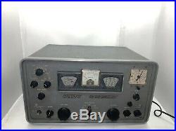 Vtg Hammarlund Hq145 Shortwave Tube Ham Radio Receiver Radio For Parts/repair