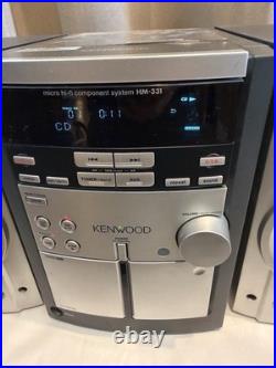 Vtg Kenwood HM 331 Micro Component System Stereo System CD/CassettePARTS ONLY