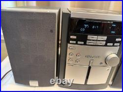 Vtg Kenwood HM 331 Micro Component System Stereo System CD/CassettePARTS ONLY