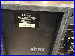 Vtg Kenwood HM 331 Micro Component System Stereo System CD/CassettePARTS ONLY