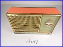 Vtg MARCONI Canada Model 455 Transistor Radio Not Working For Parts or Repair